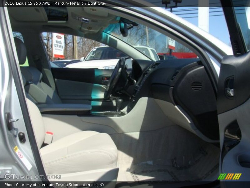Mercury Metallic / Light Gray 2010 Lexus GS 350 AWD