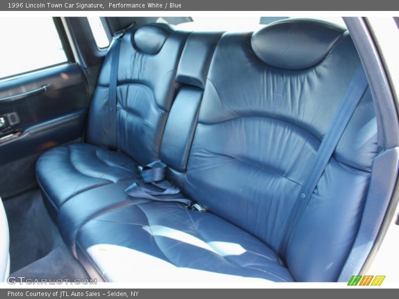 Rear Seat of 1996 Town Car Signature