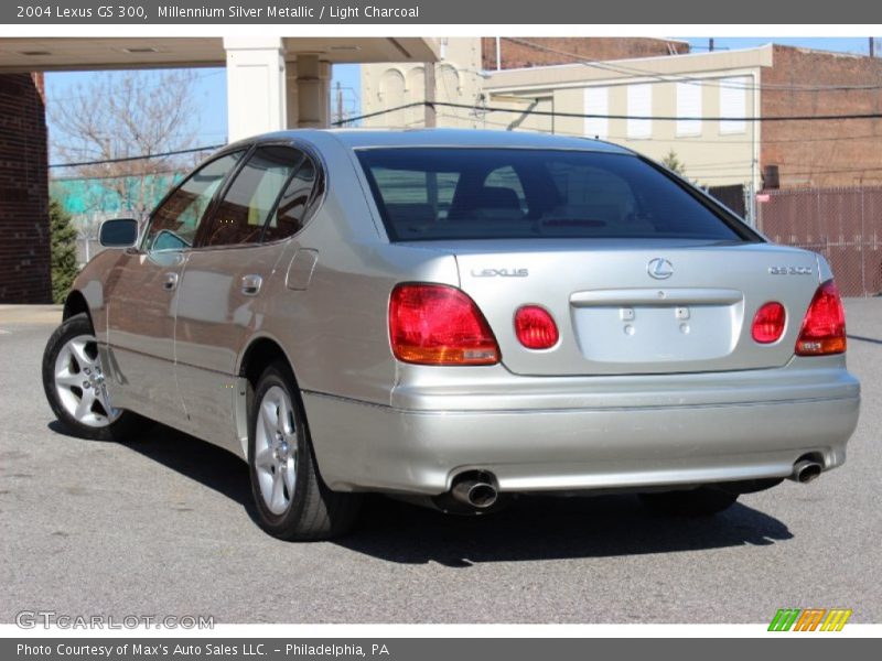 Millennium Silver Metallic / Light Charcoal 2004 Lexus GS 300