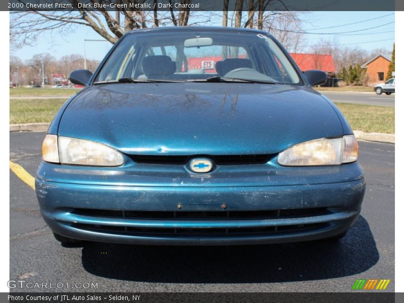 Dark Blue-Green Metallic / Dark Charcoal 2000 Chevrolet Prizm