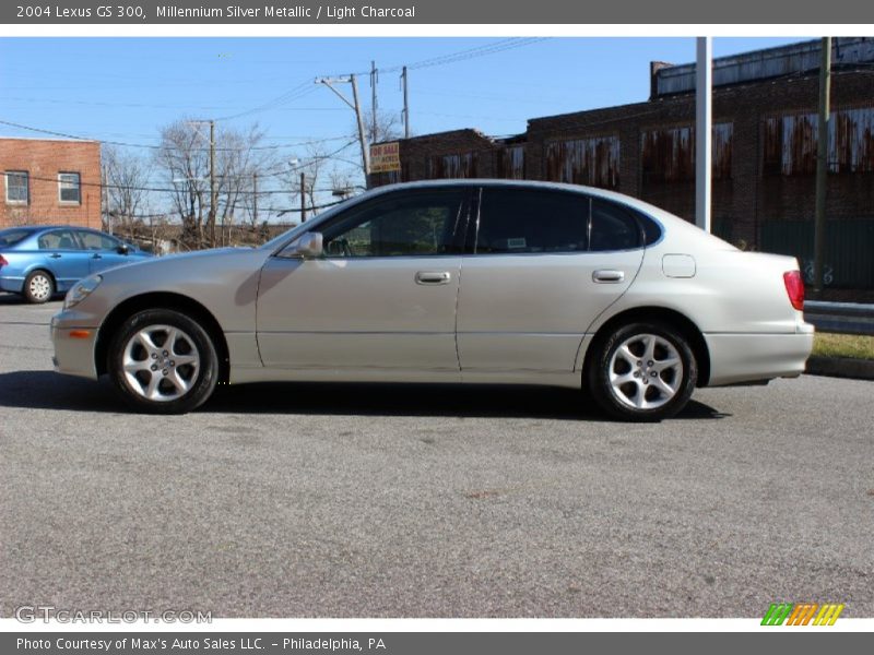 Millennium Silver Metallic / Light Charcoal 2004 Lexus GS 300