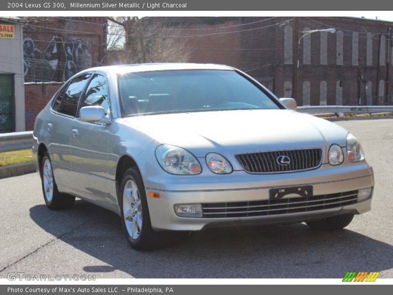 Millennium Silver Metallic / Light Charcoal 2004 Lexus GS 300