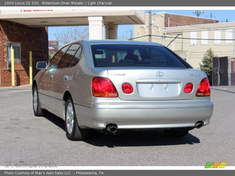Millennium Silver Metallic / Light Charcoal 2004 Lexus GS 300