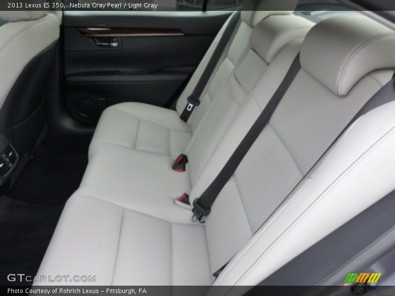 Nebula Gray Pearl / Light Gray 2013 Lexus ES 350