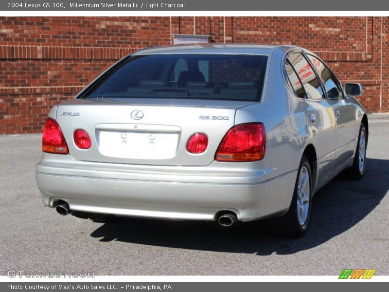 Millennium Silver Metallic / Light Charcoal 2004 Lexus GS 300