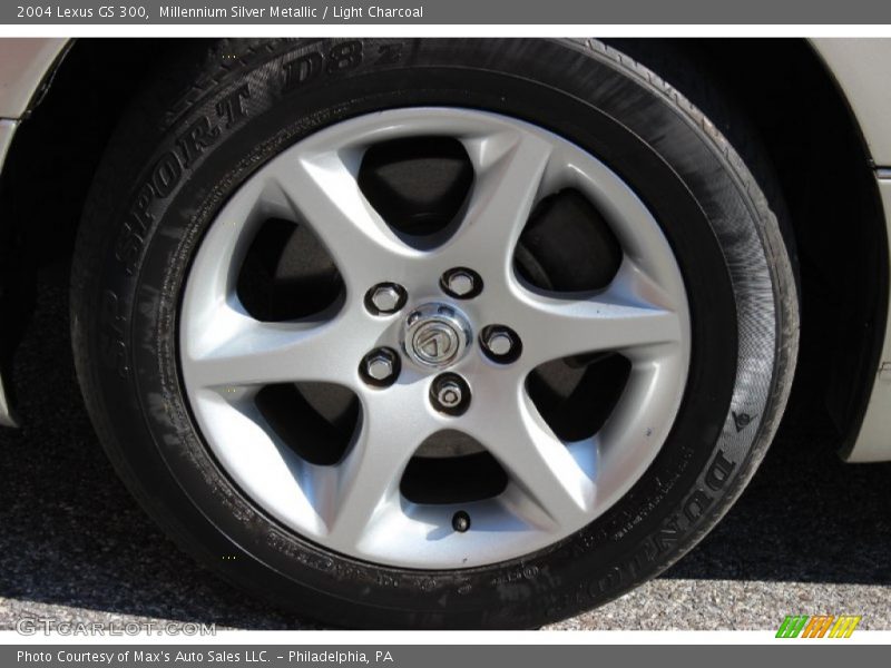 Millennium Silver Metallic / Light Charcoal 2004 Lexus GS 300