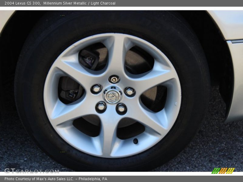 Millennium Silver Metallic / Light Charcoal 2004 Lexus GS 300