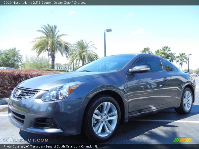 Ocean Gray / Charcoal 2010 Nissan Altima 2.5 S Coupe