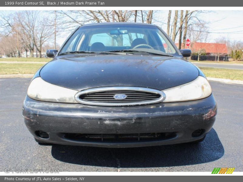 Black / Medium Dark Prairie Tan 1999 Ford Contour SE