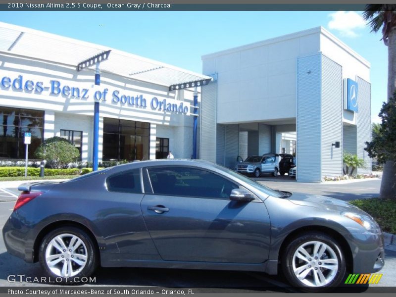 Ocean Gray / Charcoal 2010 Nissan Altima 2.5 S Coupe