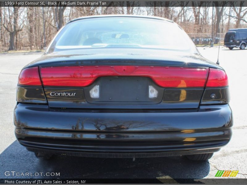 Black / Medium Dark Prairie Tan 1999 Ford Contour SE