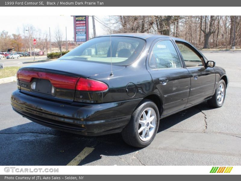 Black / Medium Dark Prairie Tan 1999 Ford Contour SE