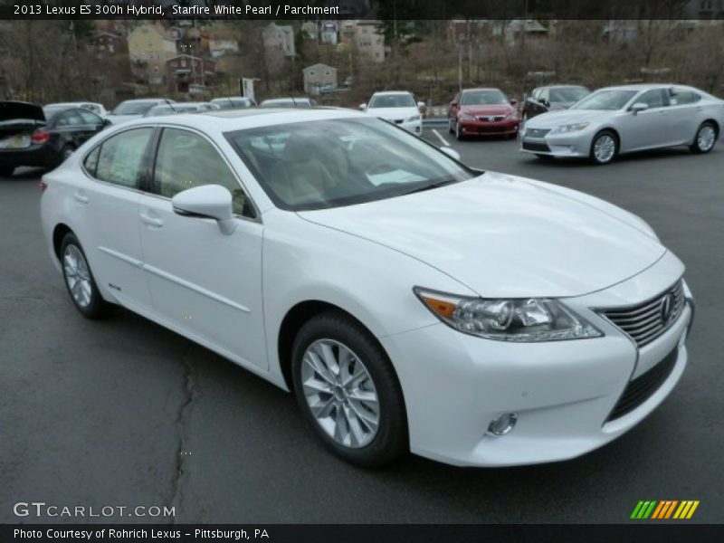 Starfire White Pearl / Parchment 2013 Lexus ES 300h Hybrid