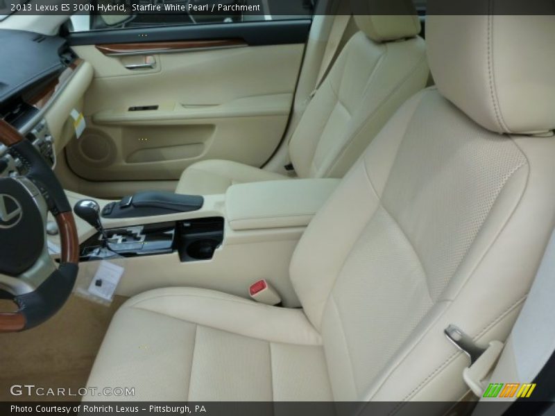 Starfire White Pearl / Parchment 2013 Lexus ES 300h Hybrid