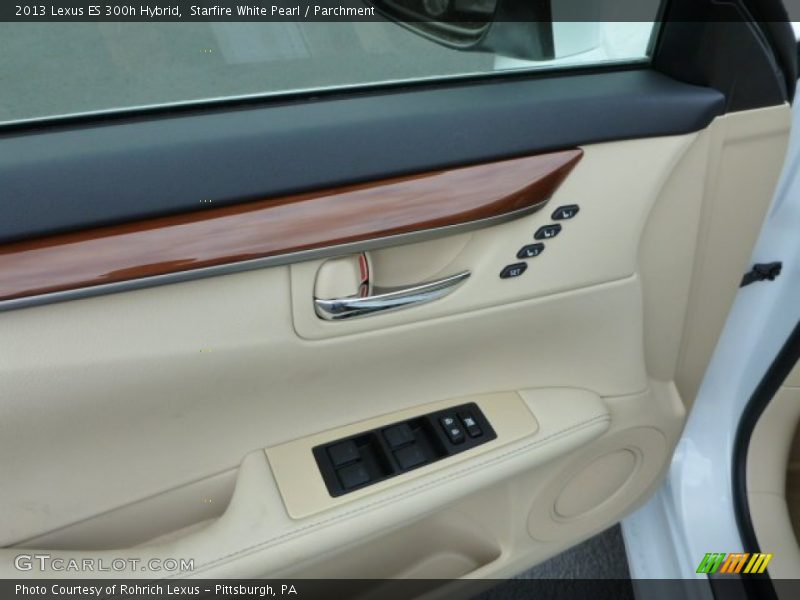 Starfire White Pearl / Parchment 2013 Lexus ES 300h Hybrid