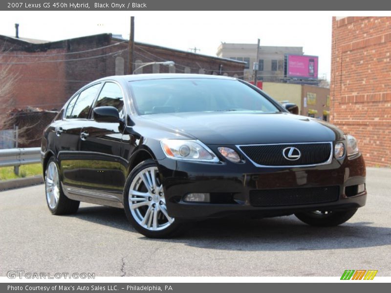 Black Onyx / Black 2007 Lexus GS 450h Hybrid