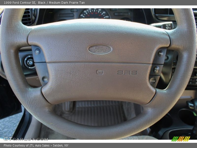 Black / Medium Dark Prairie Tan 1999 Ford Contour SE