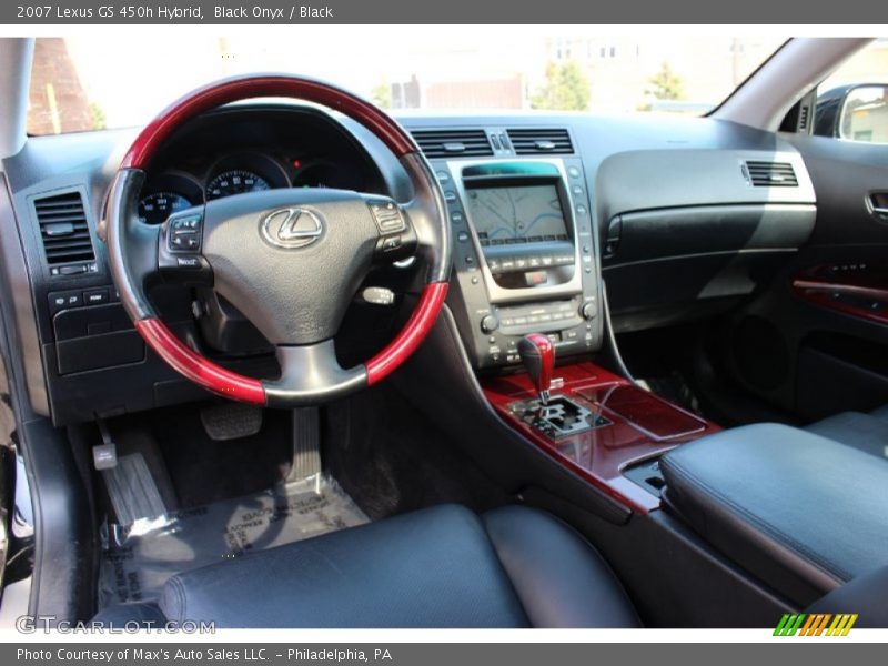 Black Onyx / Black 2007 Lexus GS 450h Hybrid