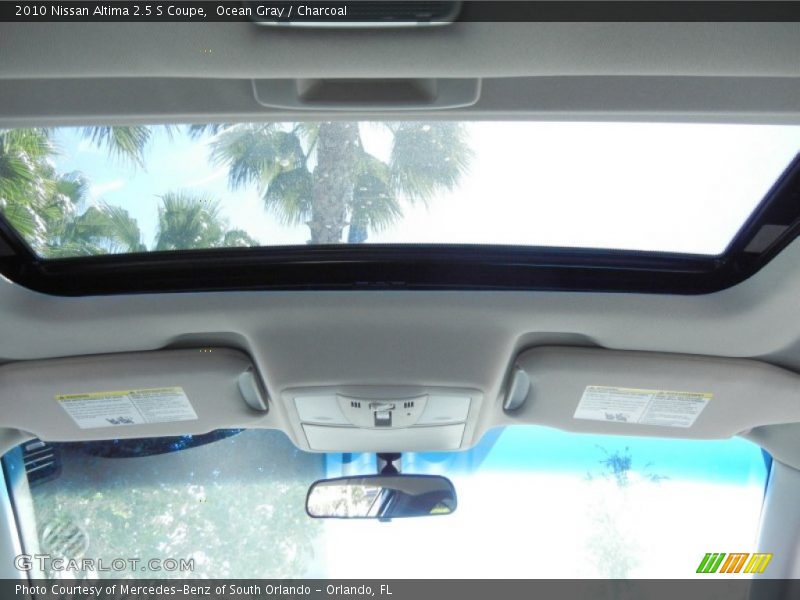 Ocean Gray / Charcoal 2010 Nissan Altima 2.5 S Coupe