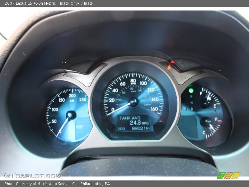 Black Onyx / Black 2007 Lexus GS 450h Hybrid