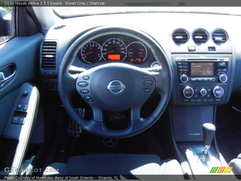 Ocean Gray / Charcoal 2010 Nissan Altima 2.5 S Coupe