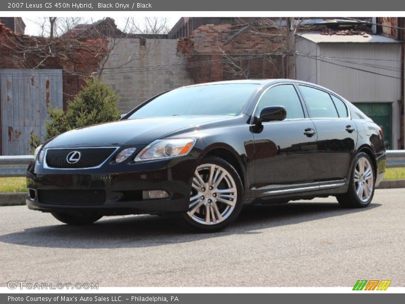 Black Onyx / Black 2007 Lexus GS 450h Hybrid