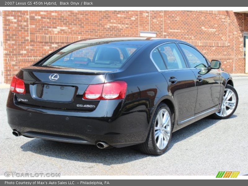 Black Onyx / Black 2007 Lexus GS 450h Hybrid