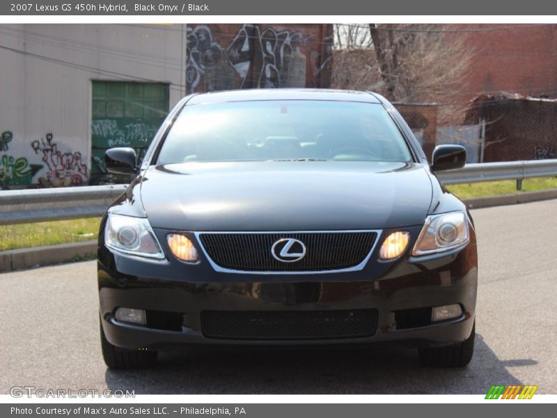 Black Onyx / Black 2007 Lexus GS 450h Hybrid