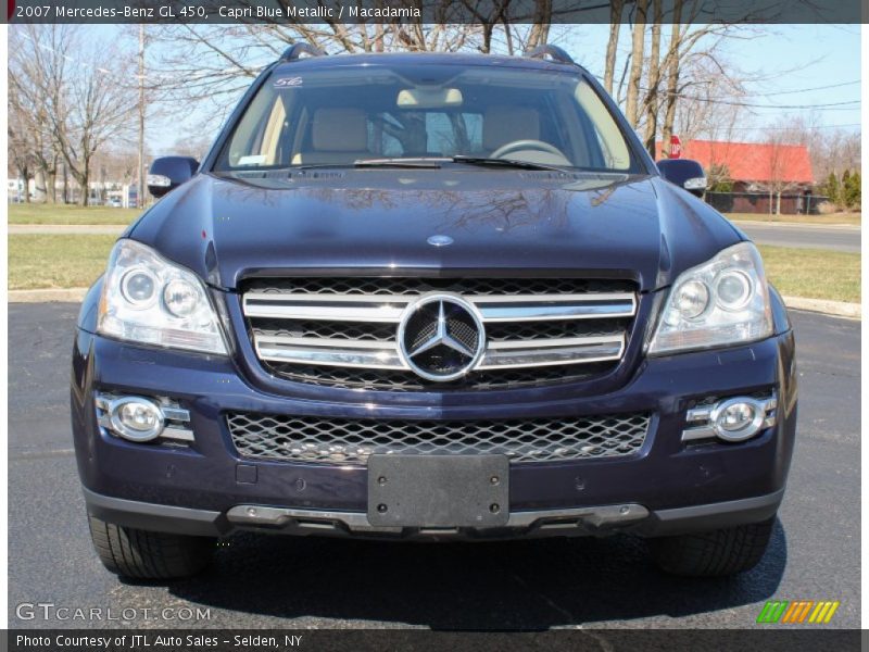 Capri Blue Metallic / Macadamia 2007 Mercedes-Benz GL 450