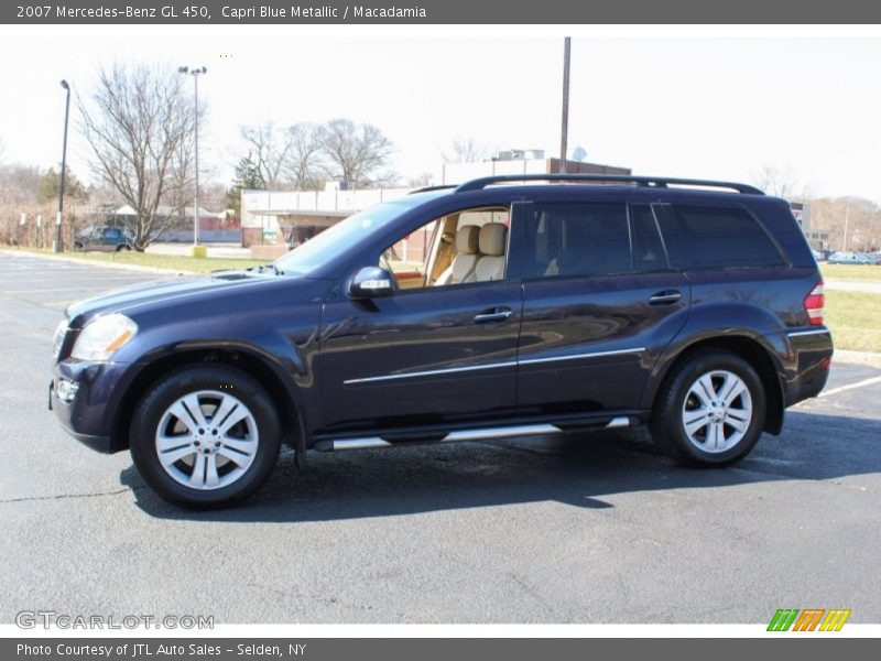 Capri Blue Metallic / Macadamia 2007 Mercedes-Benz GL 450