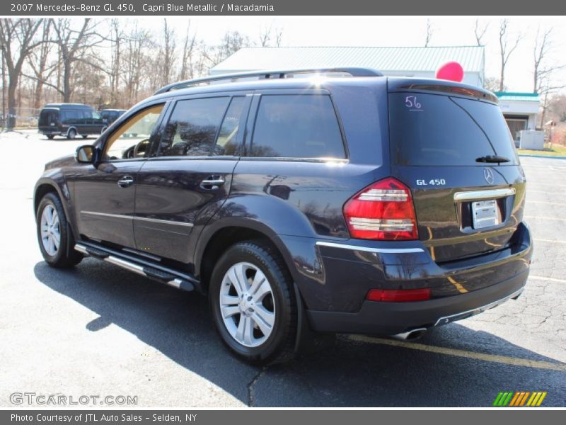Capri Blue Metallic / Macadamia 2007 Mercedes-Benz GL 450