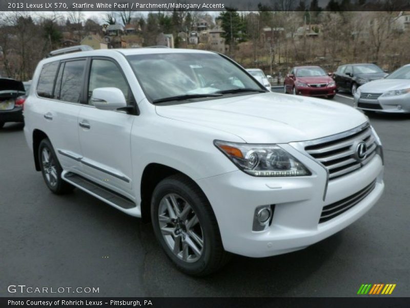 Front 3/4 View of 2013 LX 570