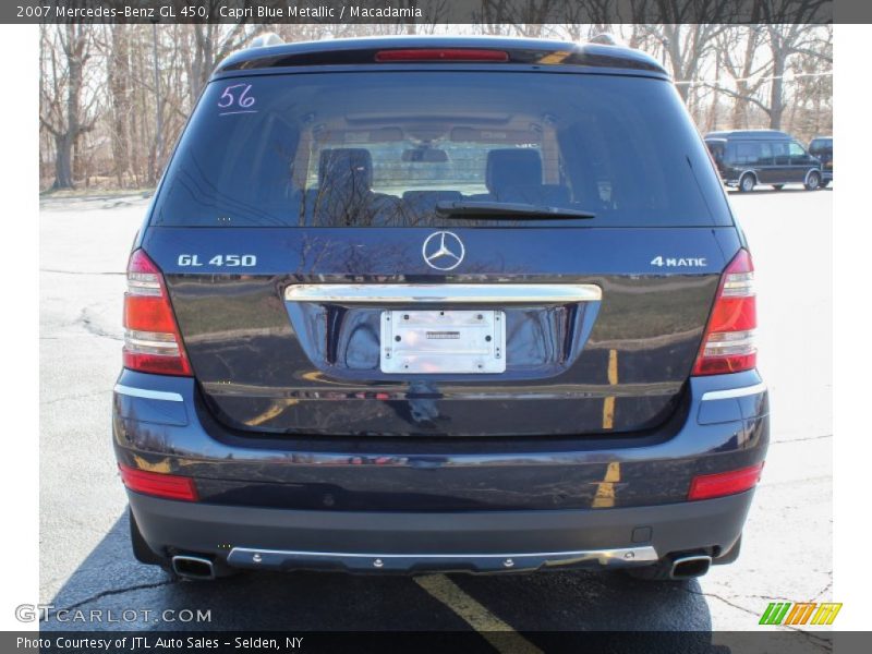 Capri Blue Metallic / Macadamia 2007 Mercedes-Benz GL 450