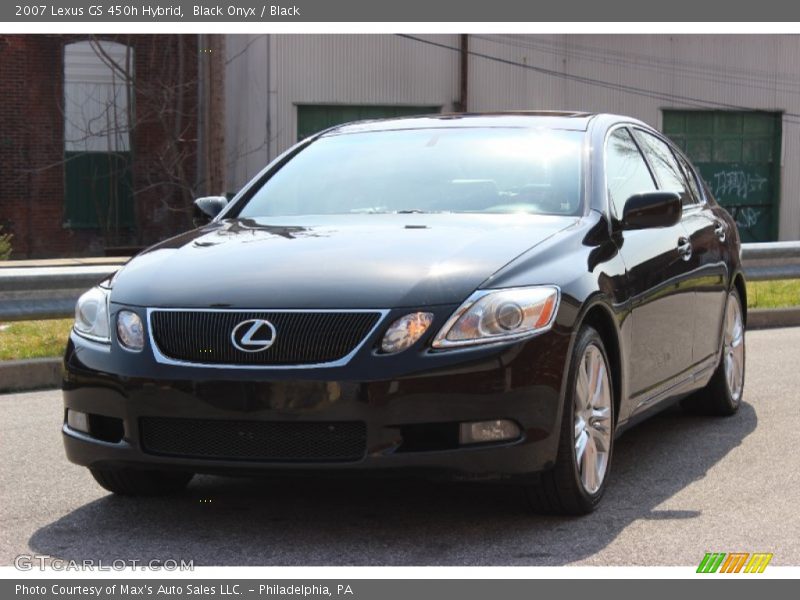 Black Onyx / Black 2007 Lexus GS 450h Hybrid
