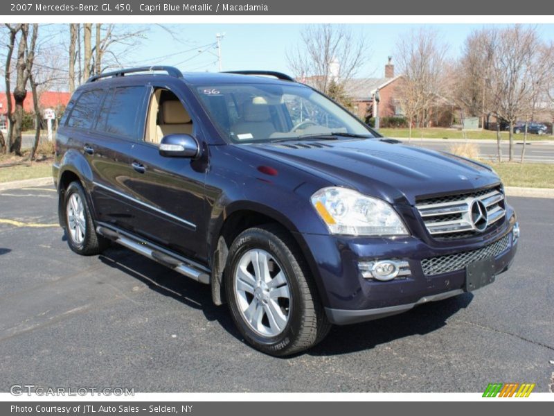 Capri Blue Metallic / Macadamia 2007 Mercedes-Benz GL 450
