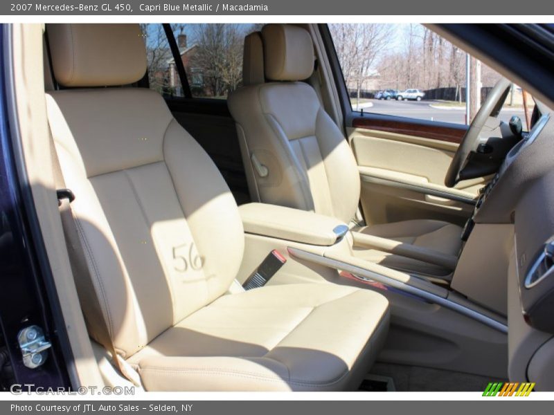 Capri Blue Metallic / Macadamia 2007 Mercedes-Benz GL 450