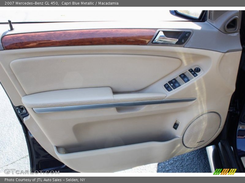 Capri Blue Metallic / Macadamia 2007 Mercedes-Benz GL 450