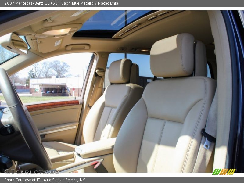 Capri Blue Metallic / Macadamia 2007 Mercedes-Benz GL 450
