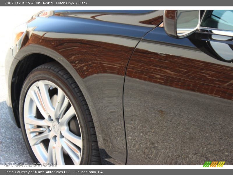 Black Onyx / Black 2007 Lexus GS 450h Hybrid