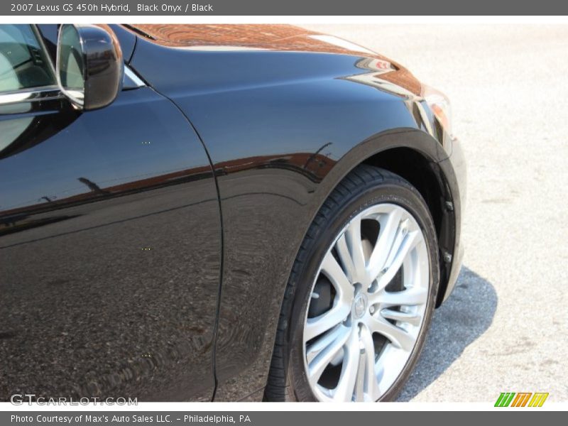 Black Onyx / Black 2007 Lexus GS 450h Hybrid