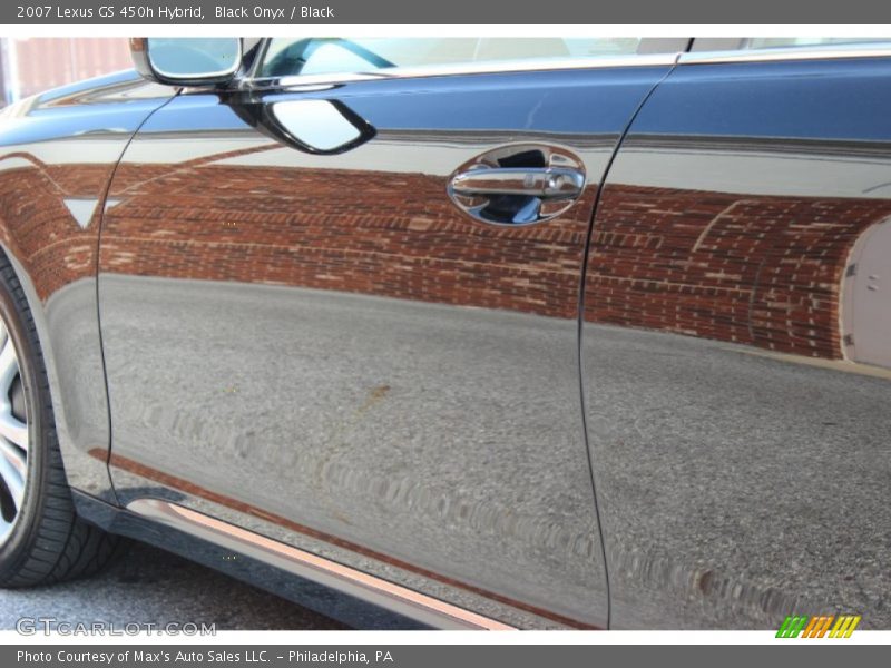 Black Onyx / Black 2007 Lexus GS 450h Hybrid