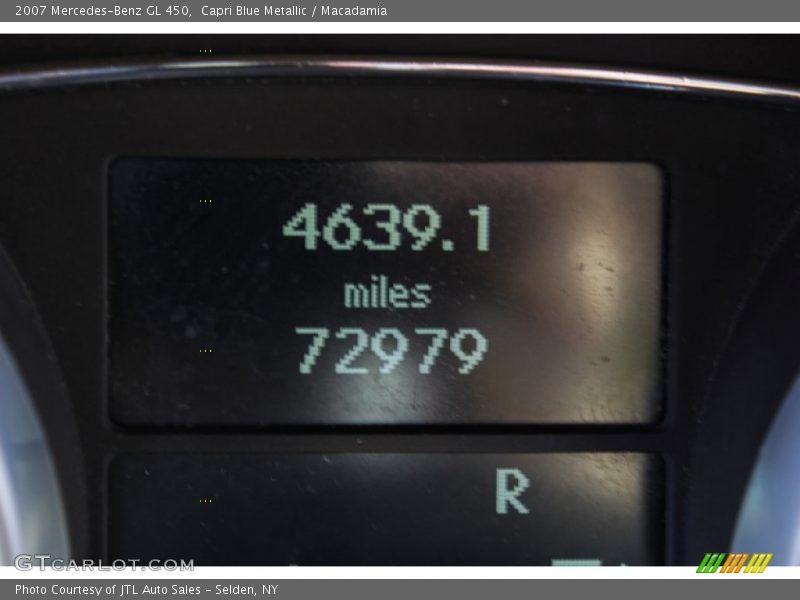 Capri Blue Metallic / Macadamia 2007 Mercedes-Benz GL 450