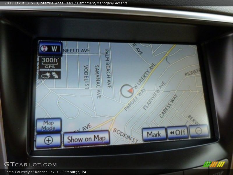 Starfire White Pearl / Parchment/Mahogany Accents 2013 Lexus LX 570