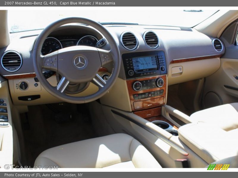 Capri Blue Metallic / Macadamia 2007 Mercedes-Benz GL 450