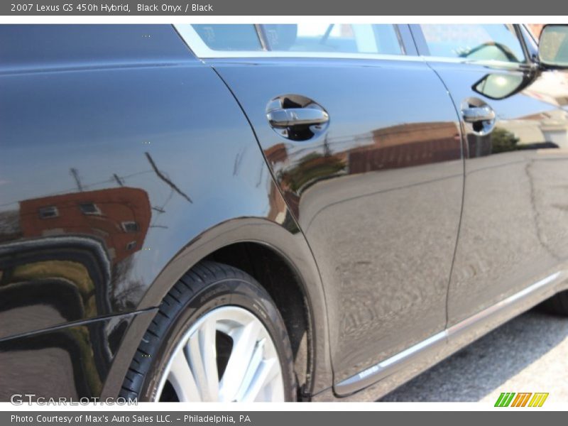 Black Onyx / Black 2007 Lexus GS 450h Hybrid