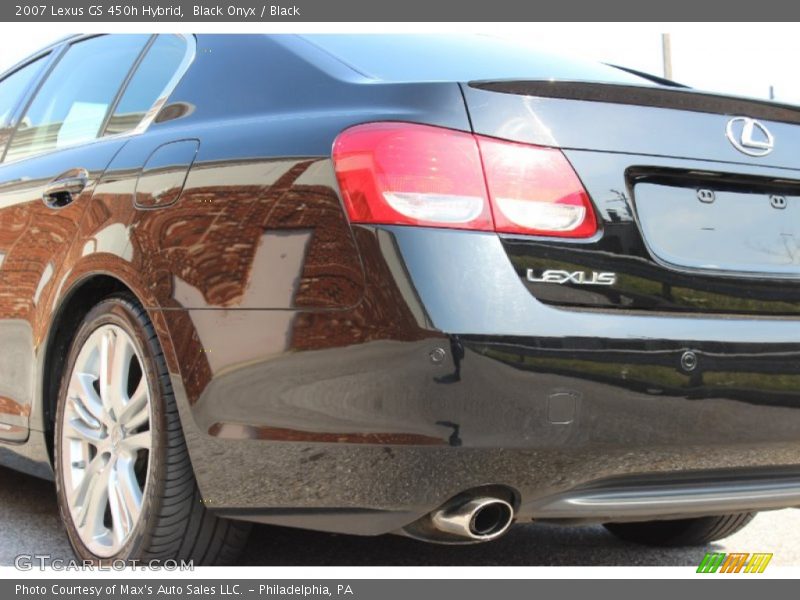 Black Onyx / Black 2007 Lexus GS 450h Hybrid