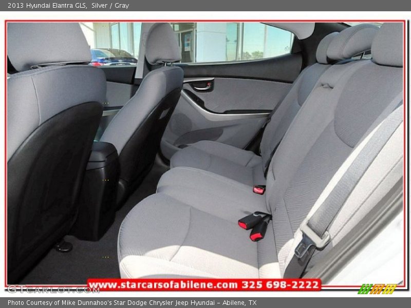 Silver / Gray 2013 Hyundai Elantra GLS
