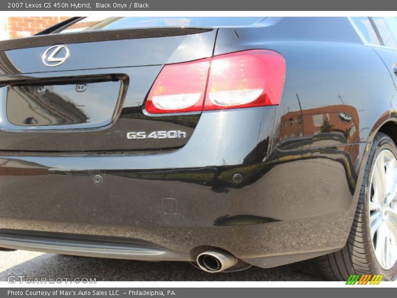 Black Onyx / Black 2007 Lexus GS 450h Hybrid