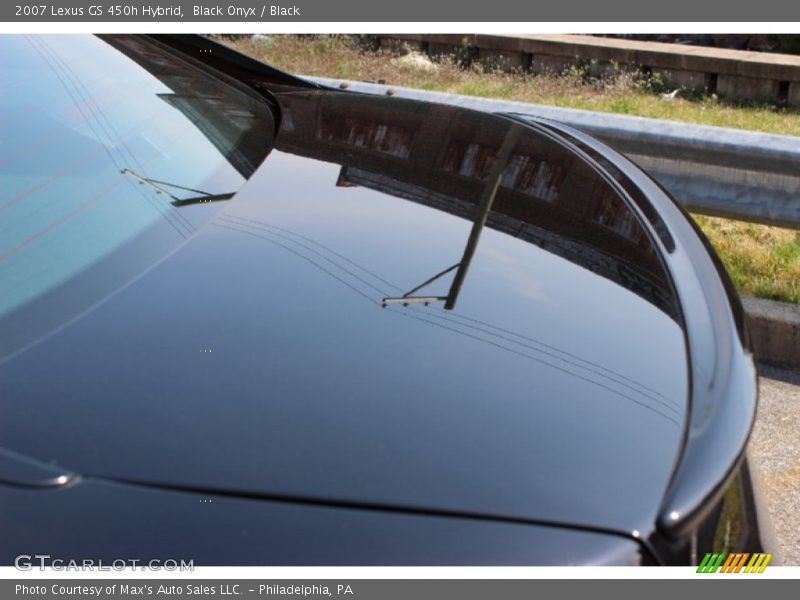 Black Onyx / Black 2007 Lexus GS 450h Hybrid