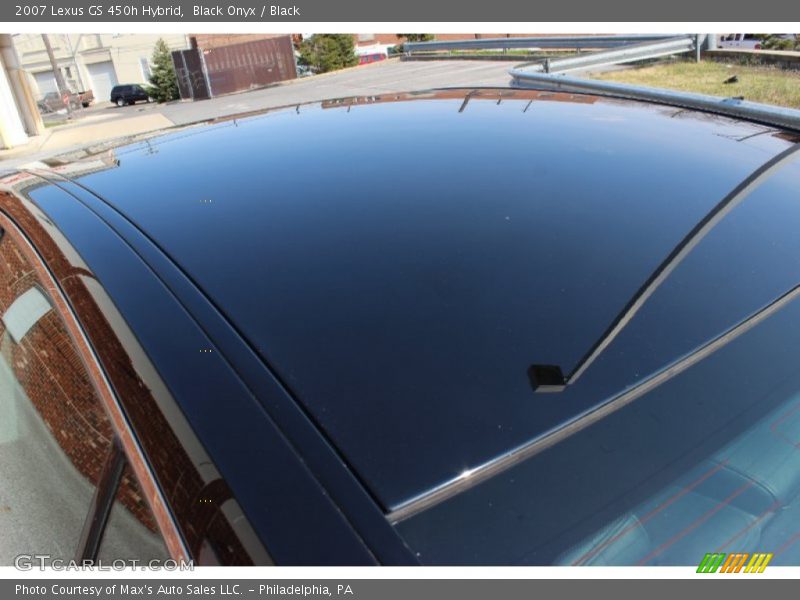 Black Onyx / Black 2007 Lexus GS 450h Hybrid
